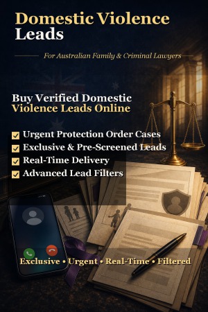 domestic violence leads for australian lawyers