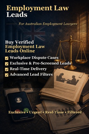 employment law leads for australian lawyers