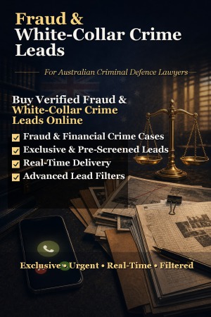 fraud & white-collar crime leads for australian lawyers