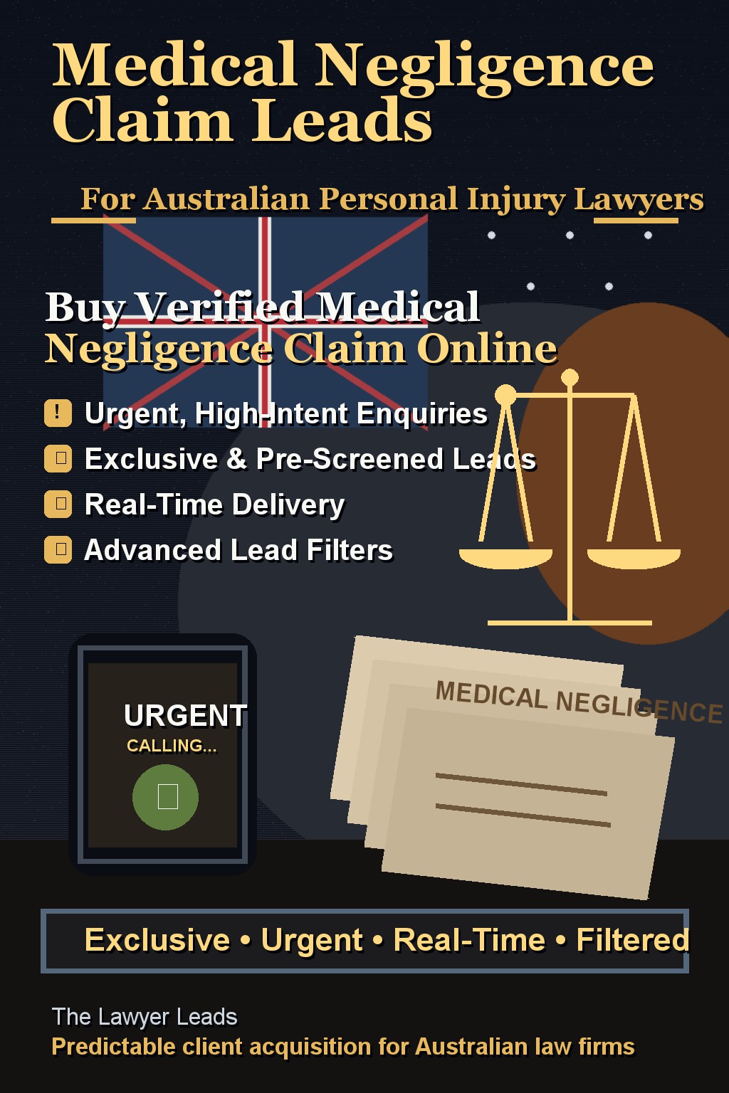 medical negligence claim leads for australian lawyers