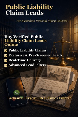 public liability claim leads for australian lawyers