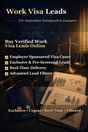 work visa leads for australian lawyers