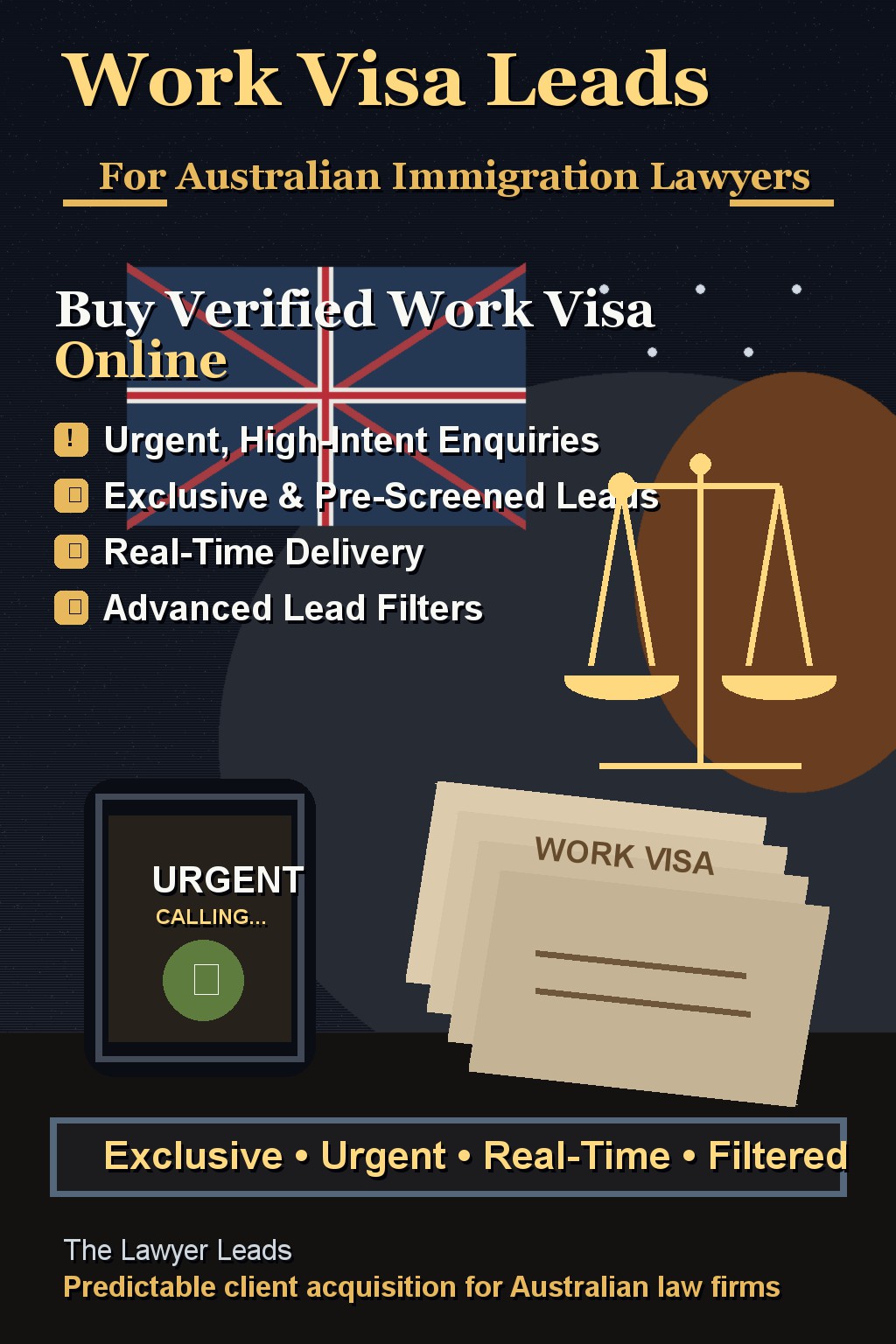 work visa leads for australian lawyers