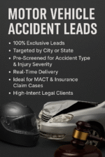 Motor vehicle accident leads for Indian lawyers