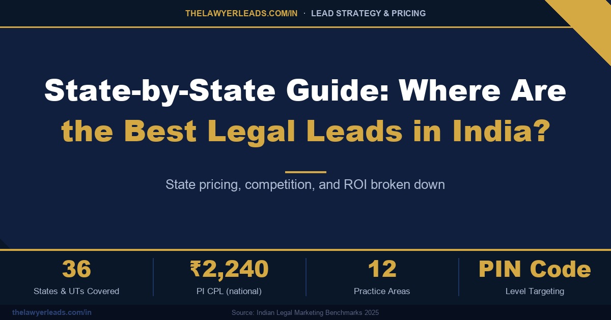 State-by-State Guide: Where Are the Best Legal Leads in India?