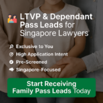 Long term visit pass application