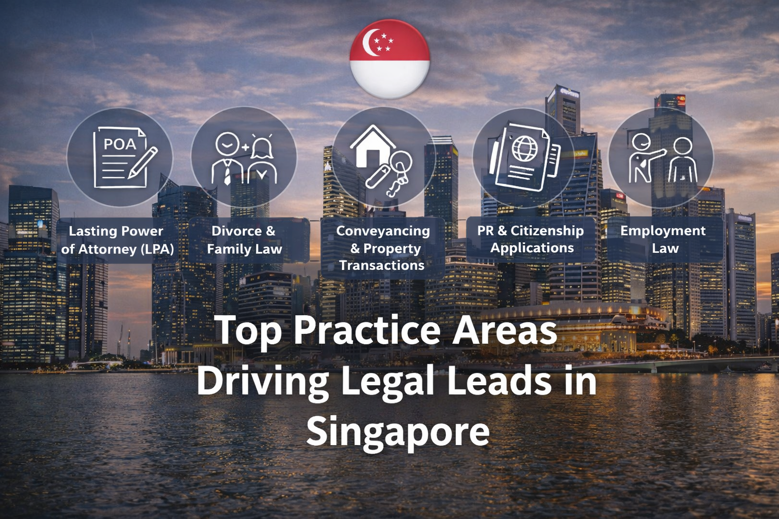 Top 5 Practice Areas Driving Legal Leads in Singapore
