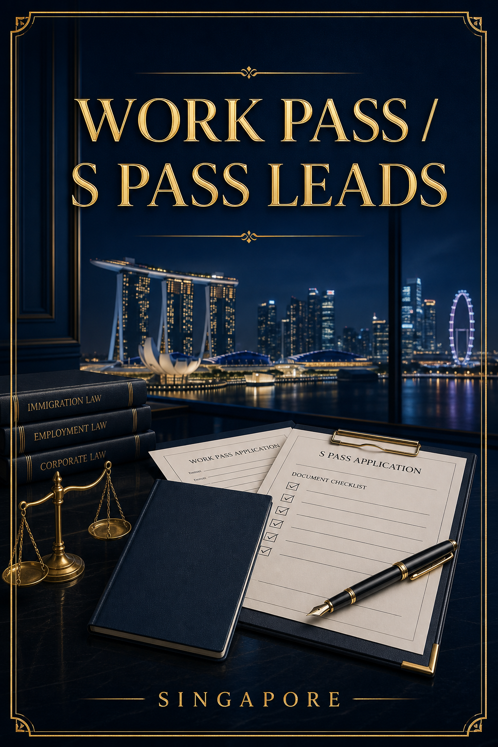 Work Pass / S Pass Leads Singapore