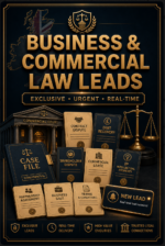 Exclusive Business and Commercial Law Leads for solicitors