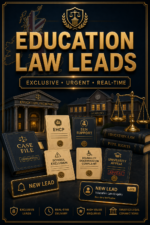Exclusive Education Law Leads for solicitors