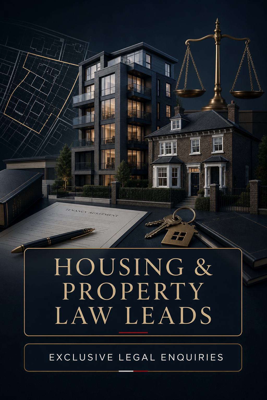 Exclusive Housing and Property Law Leads for solicitors