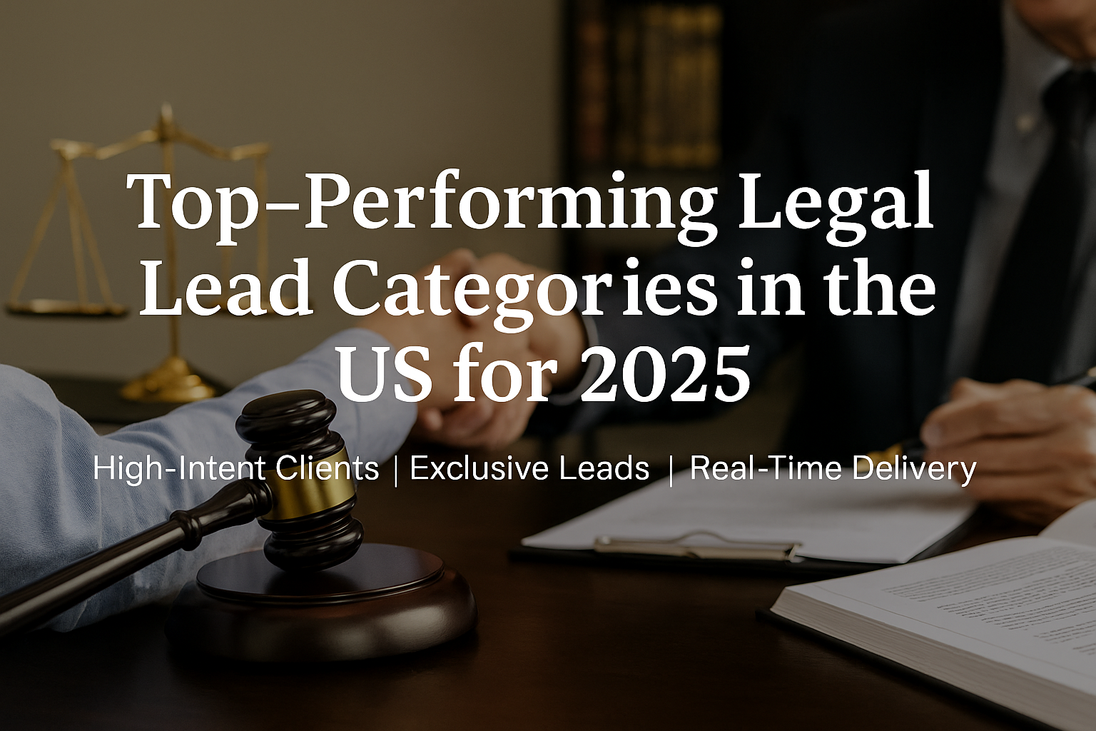 Top-Performing Legal Lead Categories in the US for 2025