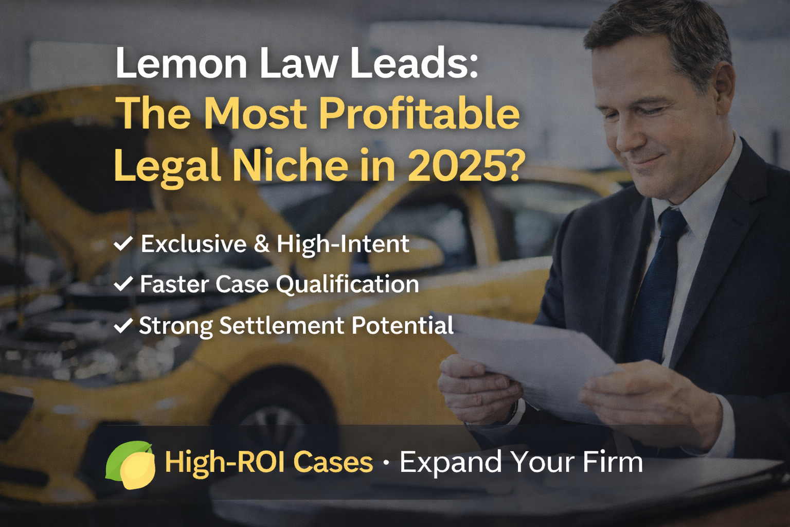 Lemon Law Leads: The Most Profitable Legal Niche in 2025?