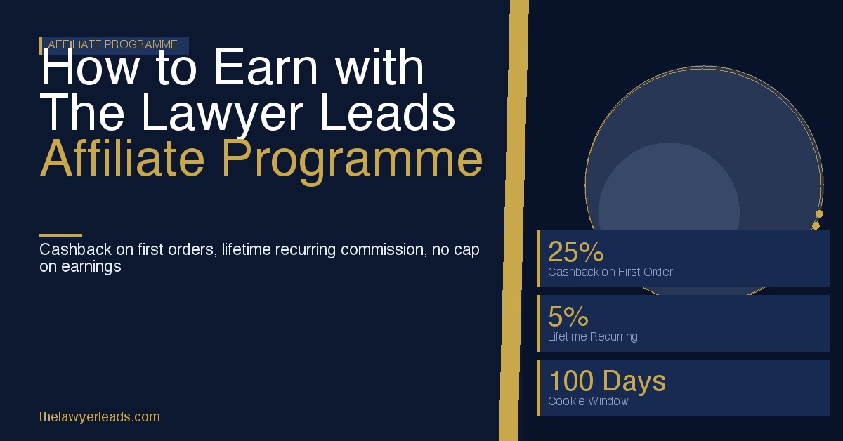How to Earn with The Lawyer Leads Affiliate Programme
