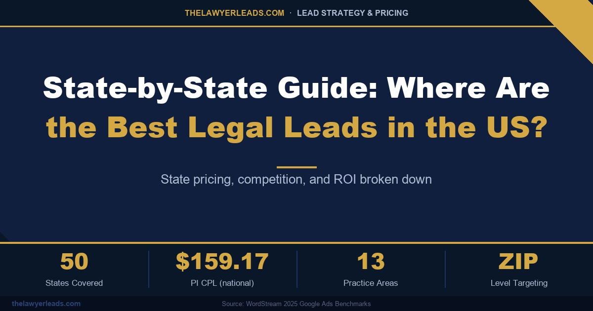 State-by-State Guide: Where Are the Best Legal Leads in the US?