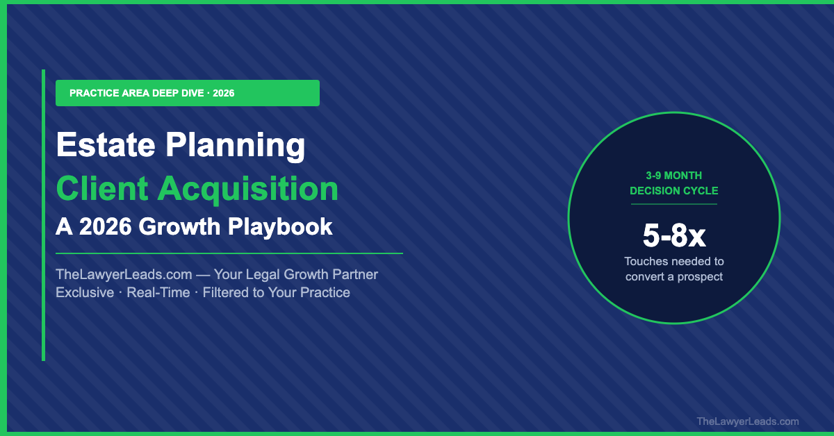 Estate Planning Client Acquisition: A 2026 Growth Playbook for Attorneys
