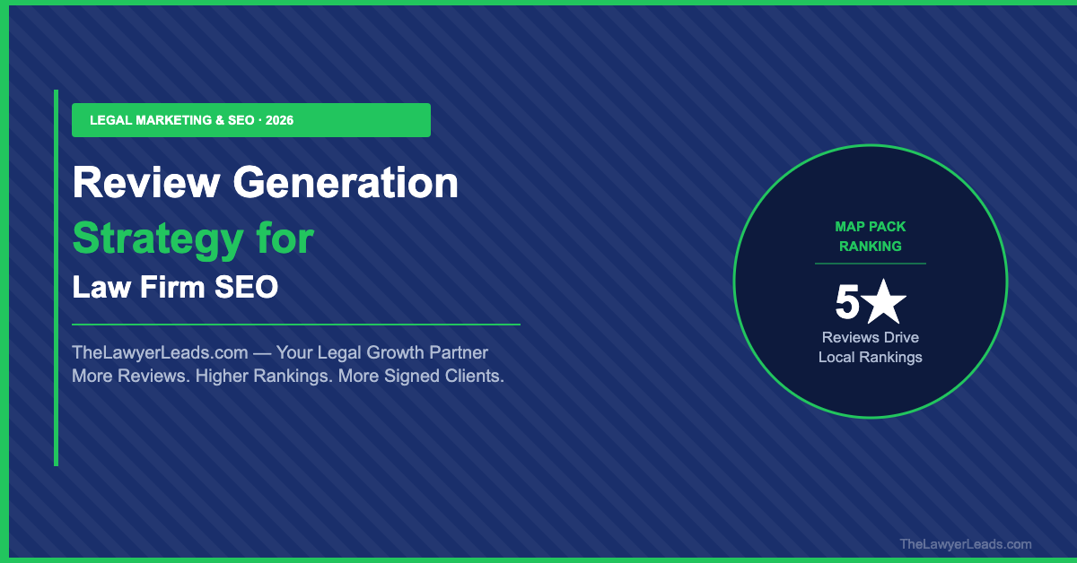 Law Firm Review Generation: The SEO and Conversion Strategy Most Firms Get Backwards