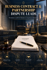 Business Contract & Partnership Dispute Leads
