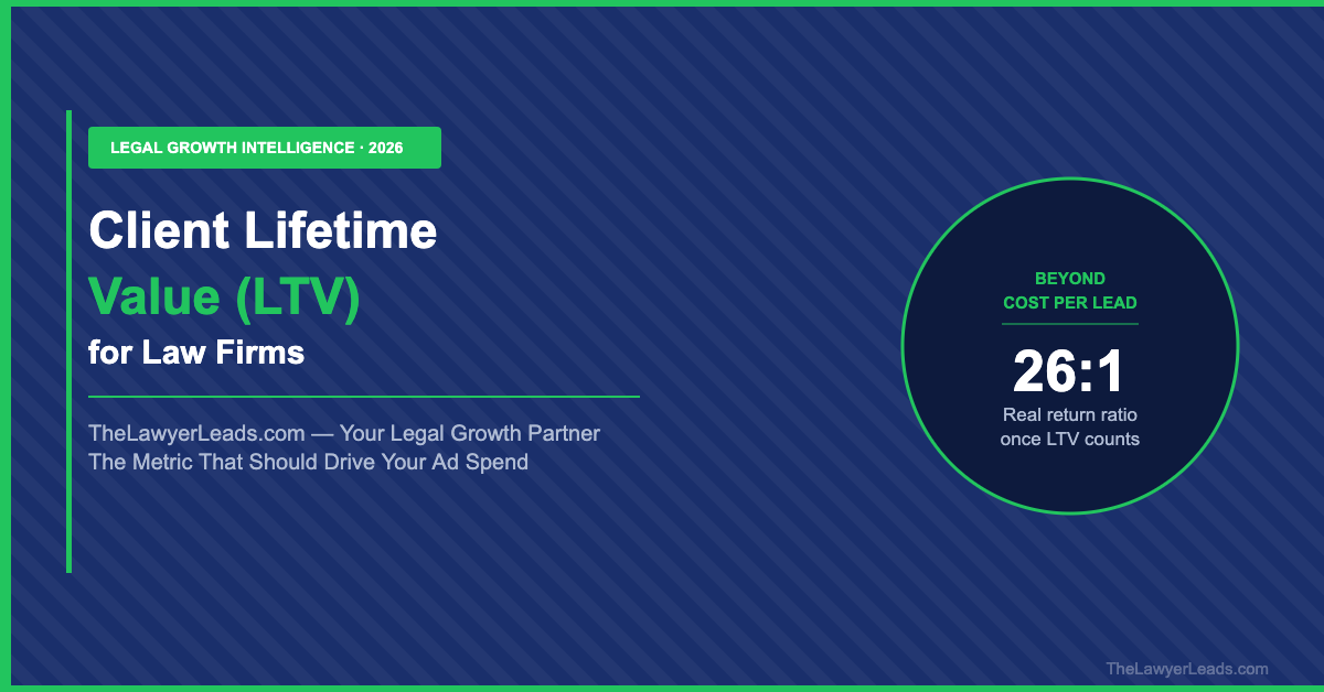 Client Lifetime Value for Law Firms: The Number That Should Drive Your Marketing Budget