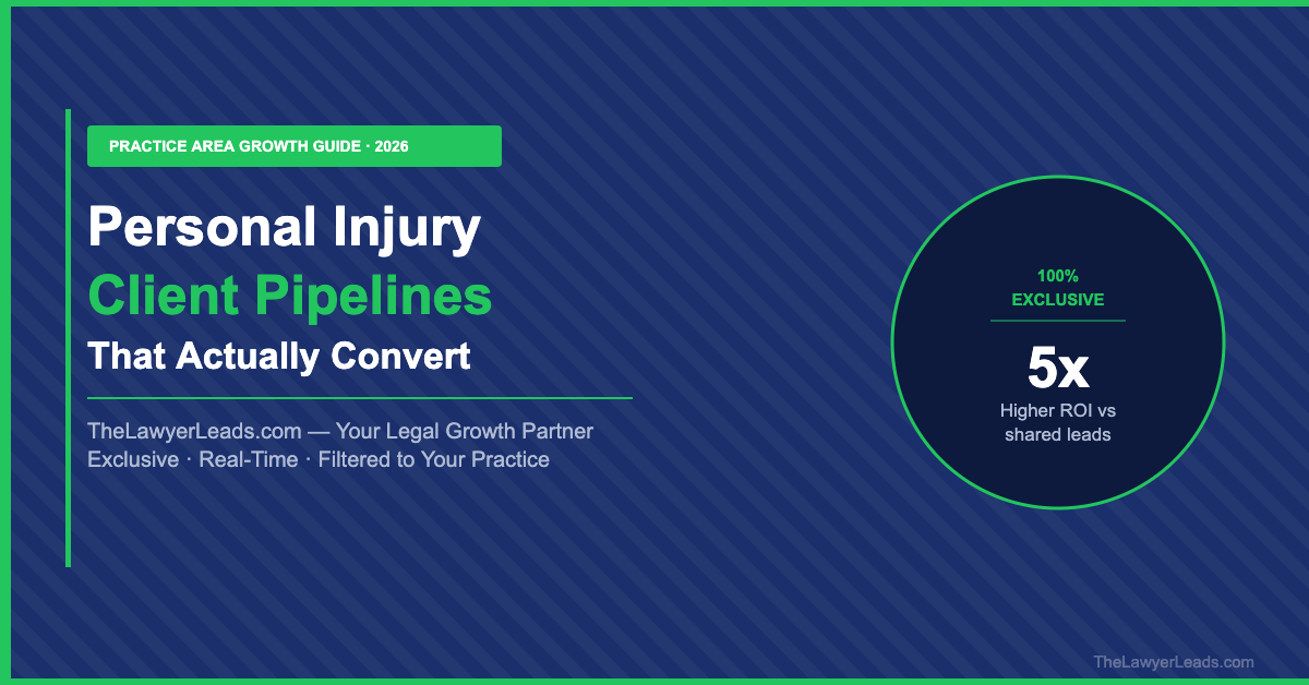 How Personal Injury Firms Build a Client Pipeline That Actually Converts in 2026